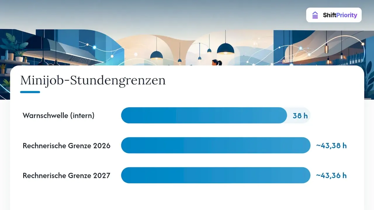 Grenzwerte für Minijobs in der Gastronomie