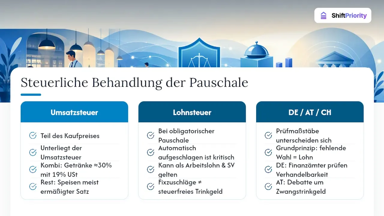 Wie wird die Servicepauschale steuerlich behandelt? - overview diagram